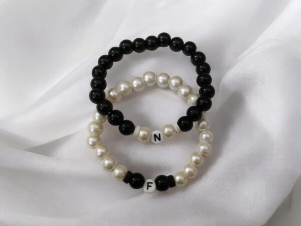 Name initial Bracelets, Customizable