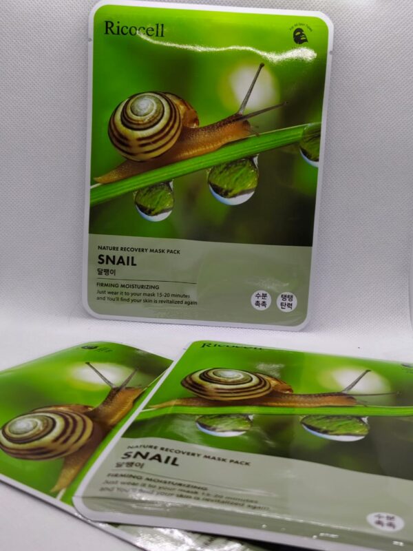 Snail Face Mask Pack (Made in Korea)